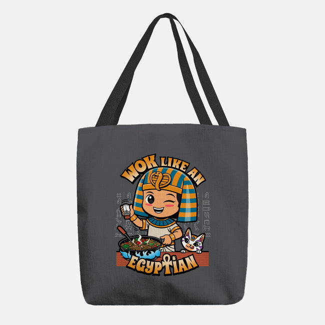 Wok Like An Egyptian-None-Basic Tote-Bag-Boggs Nicolas