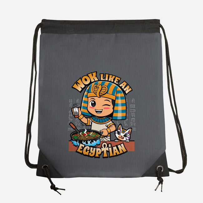 Wok Like An Egyptian-None-Drawstring-Bag-Boggs Nicolas
