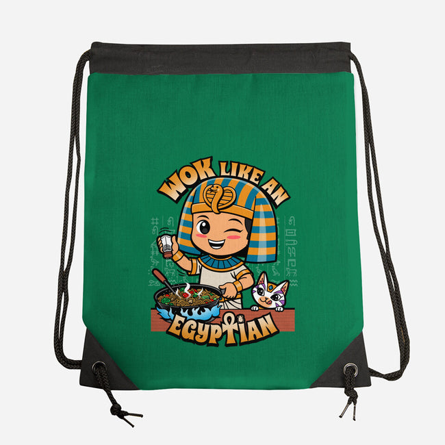 Wok Like An Egyptian-None-Drawstring-Bag-Boggs Nicolas