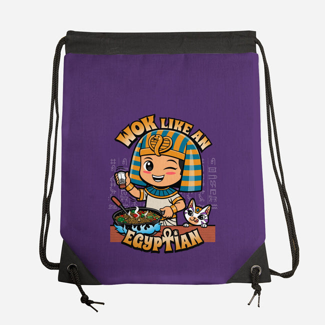 Wok Like An Egyptian-None-Drawstring-Bag-Boggs Nicolas