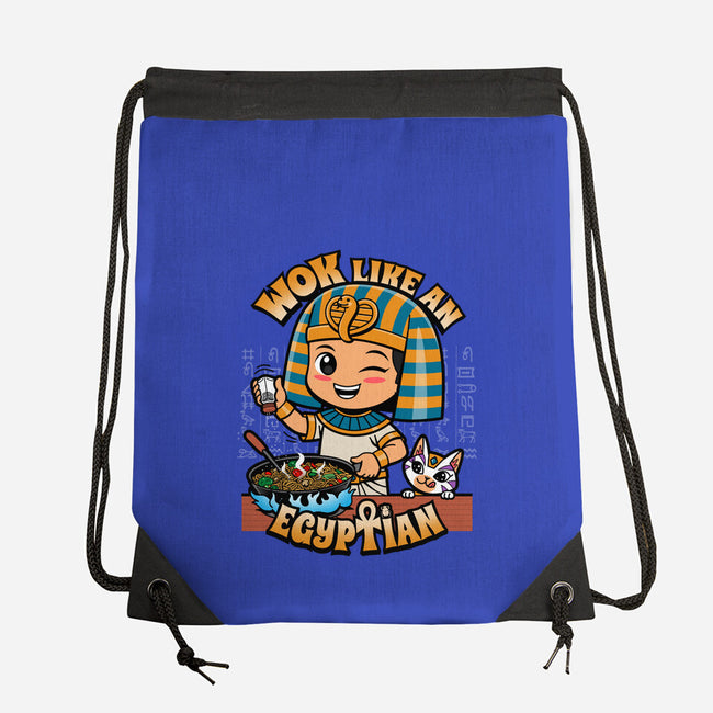 Wok Like An Egyptian-None-Drawstring-Bag-Boggs Nicolas