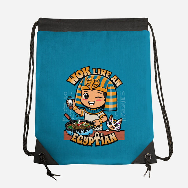 Wok Like An Egyptian-None-Drawstring-Bag-Boggs Nicolas