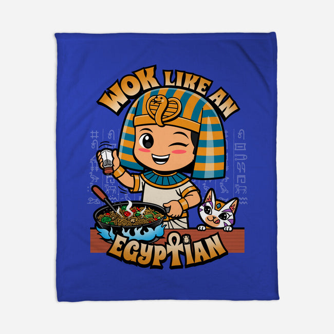 Wok Like An Egyptian-None-Fleece-Blanket-Boggs Nicolas