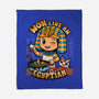 Wok Like An Egyptian-None-Fleece-Blanket-Boggs Nicolas