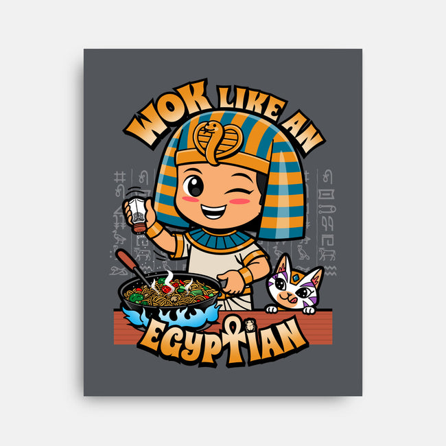 Wok Like An Egyptian-None-Stretched-Canvas-Boggs Nicolas