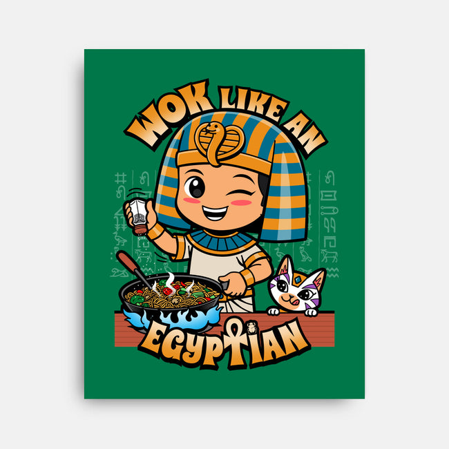 Wok Like An Egyptian-None-Stretched-Canvas-Boggs Nicolas