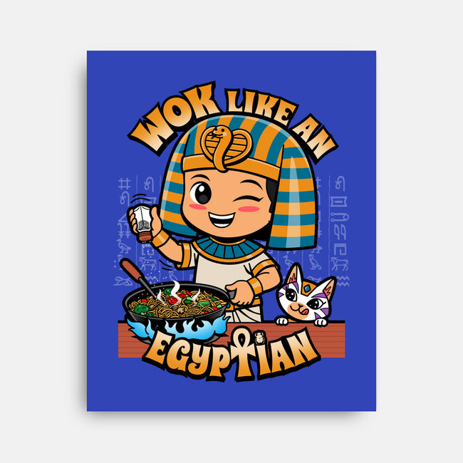 Wok Like An Egyptian-None-Stretched-Canvas-Boggs Nicolas