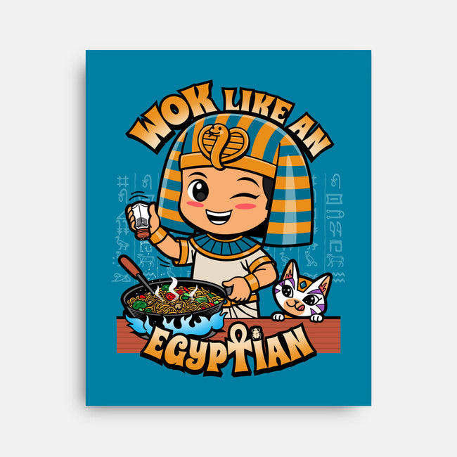 Wok Like An Egyptian-None-Stretched-Canvas-Boggs Nicolas