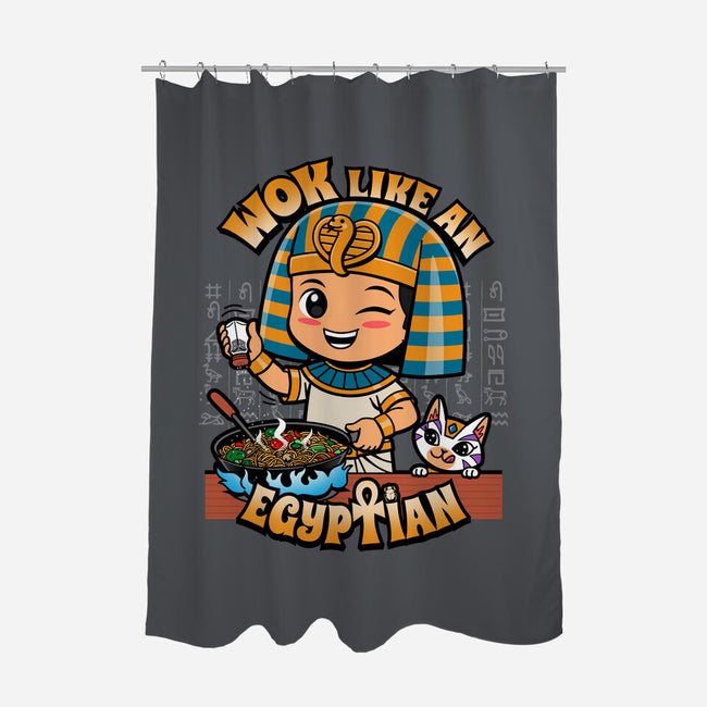 Wok Like An Egyptian-None-Polyester-Shower Curtain-Boggs Nicolas