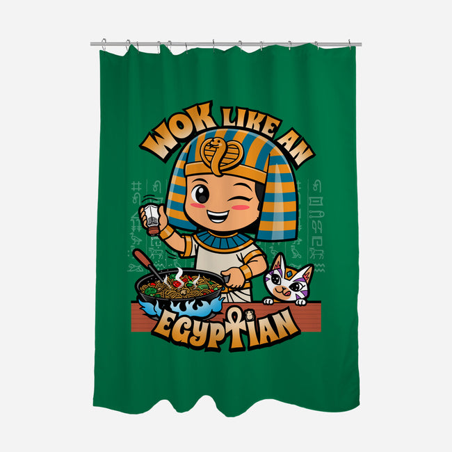 Wok Like An Egyptian-None-Polyester-Shower Curtain-Boggs Nicolas