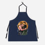Kiss For The Planet Of The Apes-Unisex-Kitchen-Apron-zascanauta