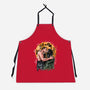 Kiss For The Planet Of The Apes-Unisex-Kitchen-Apron-zascanauta