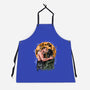 Kiss For The Planet Of The Apes-Unisex-Kitchen-Apron-zascanauta