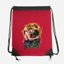 Kiss For The Planet Of The Apes-None-Drawstring-Bag-zascanauta