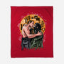 Kiss For The Planet Of The Apes-None-Fleece-Blanket-zascanauta