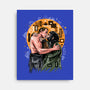 Kiss For The Planet Of The Apes-None-Stretched-Canvas-zascanauta