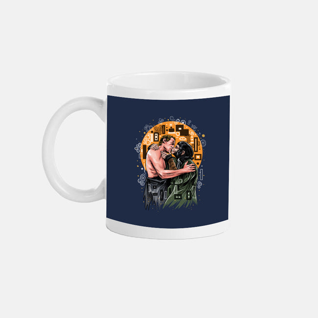 Kiss For The Planet Of The Apes-None-Mug-Drinkware-zascanauta