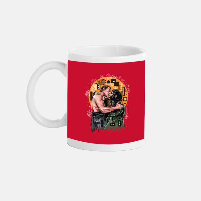 Kiss For The Planet Of The Apes-None-Mug-Drinkware-zascanauta