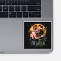 Kiss For The Planet Of The Apes-None-Glossy-Sticker-zascanauta