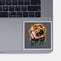 Kiss For The Planet Of The Apes-None-Glossy-Sticker-zascanauta
