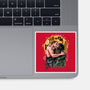 Kiss For The Planet Of The Apes-None-Glossy-Sticker-zascanauta