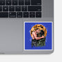 Kiss For The Planet Of The Apes-None-Glossy-Sticker-zascanauta