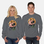 Kiss For The Planet Of The Apes-Unisex-Crew Neck-Sweatshirt-zascanauta