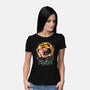 Kiss For The Planet Of The Apes-Womens-Basic-Tee-zascanauta