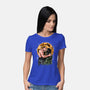 Kiss For The Planet Of The Apes-Womens-Basic-Tee-zascanauta