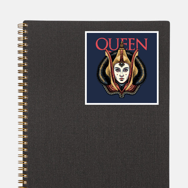 The Galactic Queen-None-Glossy-Sticker-glitchygorilla