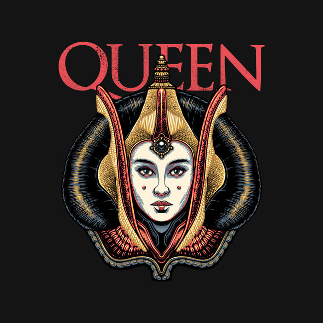 The Galactic Queen-Womens-Basic-Tee-glitchygorilla