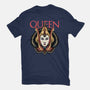 The Galactic Queen-Womens-Basic-Tee-glitchygorilla