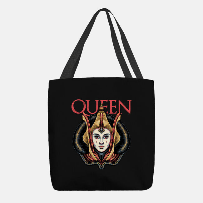 The Galactic Queen-None-Basic Tote-Bag-glitchygorilla