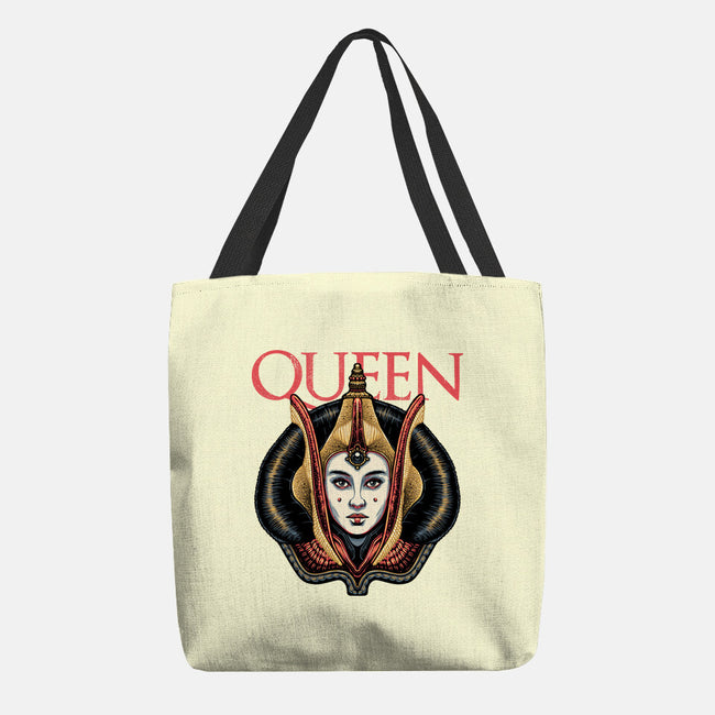 The Galactic Queen-None-Basic Tote-Bag-glitchygorilla