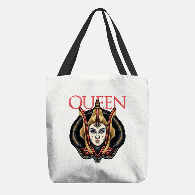 The Galactic Queen-None-Basic Tote-Bag-glitchygorilla