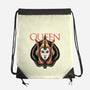 The Galactic Queen-None-Drawstring-Bag-glitchygorilla