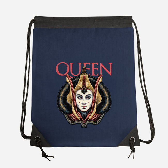 The Galactic Queen-None-Drawstring-Bag-glitchygorilla
