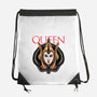 The Galactic Queen-None-Drawstring-Bag-glitchygorilla