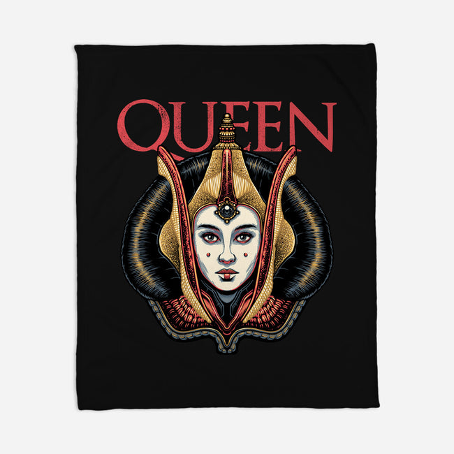 The Galactic Queen-None-Fleece-Blanket-glitchygorilla
