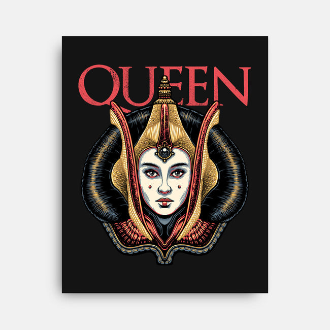 The Galactic Queen-None-Stretched-Canvas-glitchygorilla