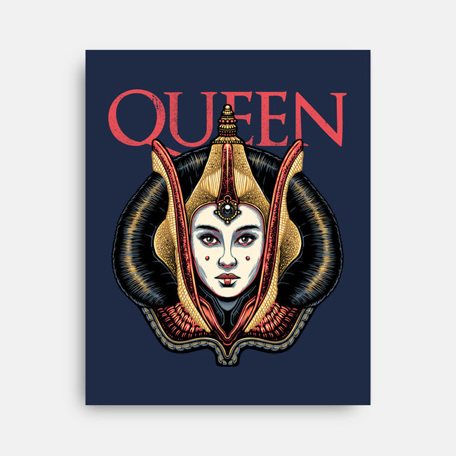 The Galactic Queen-None-Stretched-Canvas-glitchygorilla