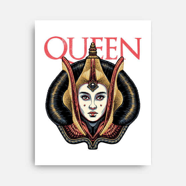 The Galactic Queen-None-Stretched-Canvas-glitchygorilla