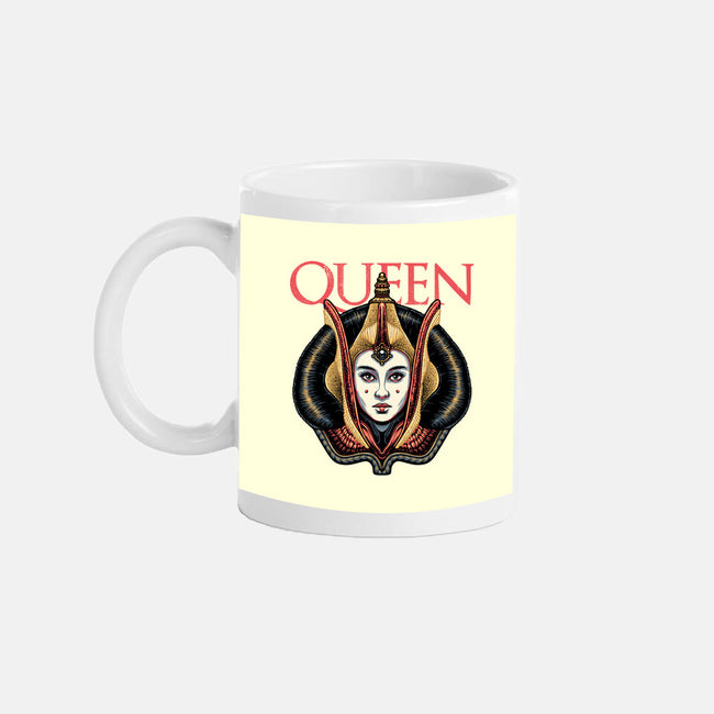 The Galactic Queen-None-Mug-Drinkware-glitchygorilla