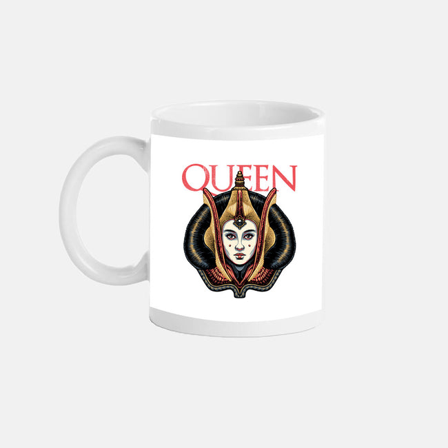 The Galactic Queen-None-Mug-Drinkware-glitchygorilla