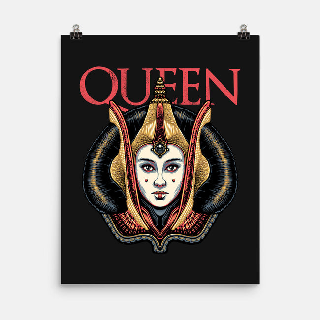 The Galactic Queen-None-Matte-Poster-glitchygorilla