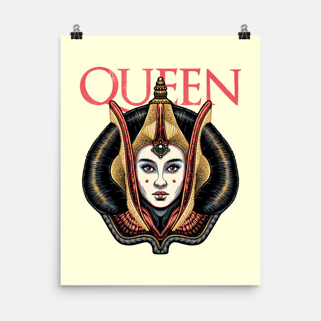 The Galactic Queen-None-Matte-Poster-glitchygorilla