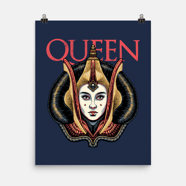 The Galactic Queen-None-Matte-Poster-glitchygorilla