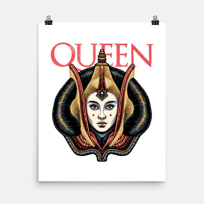 The Galactic Queen-None-Matte-Poster-glitchygorilla
