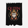 The Galactic Queen-None-Polyester-Shower Curtain-glitchygorilla