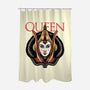 The Galactic Queen-None-Polyester-Shower Curtain-glitchygorilla